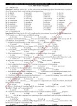 Bài tập Tiếng Anh cho học sinh Lớp 10 - Unit 8 New ways to learn - Đỗ Bình